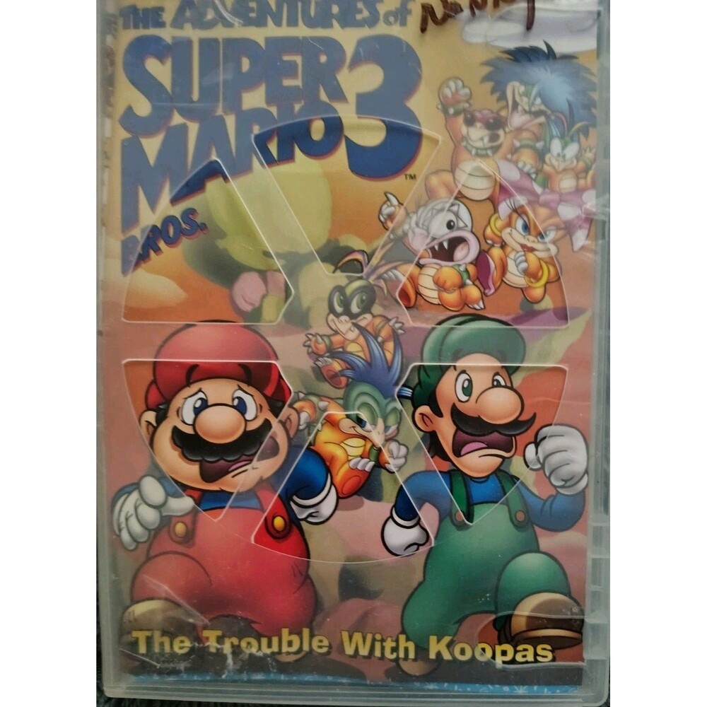 Super Mario Bros. 3 DVD Lot Family Movie Scooby-Doo Little Savages